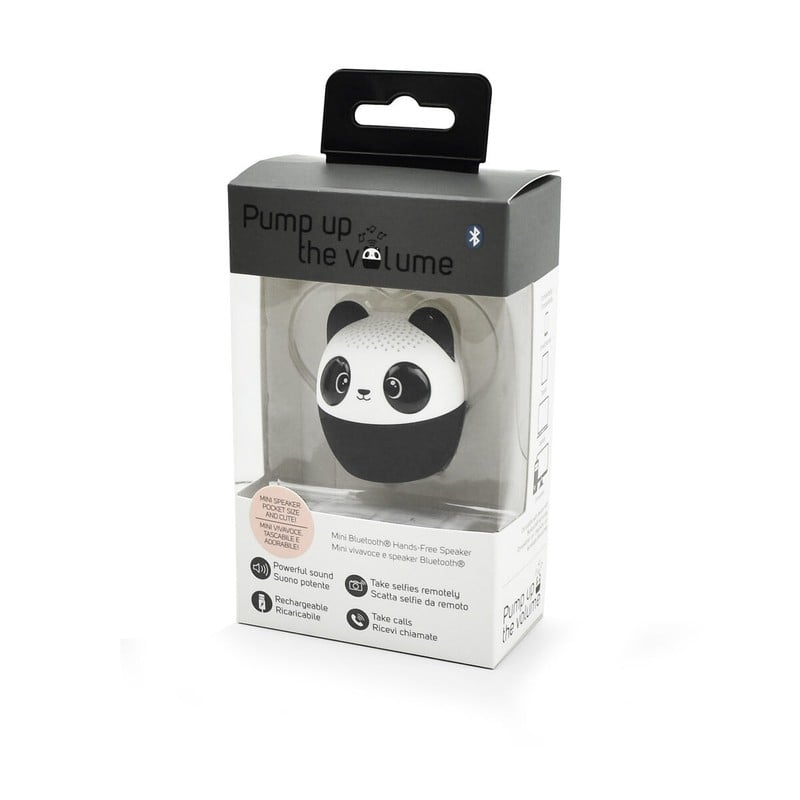 Legami MSP0001 Pump Up The Volume, Mini Speaker Panda