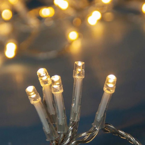 Drita Dekorative Perde Led E Bardhë Indoor 200 Dri
