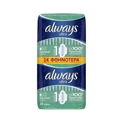 Always Ultra Normal (Max.1) Napkins With Wings 20 