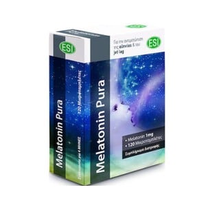 ESI Melatonin Pura 1mg Συμπλήρωμα για τον Ύπνο, 12