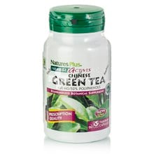 Natures Plus Green Tea (Chinese) 400mg - Αντιοξειδωτικό/Αδυνάτισμα, 60vcaps