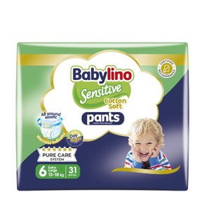 Babylino Pants Cotton Soft Unisex No6 Extra Large 