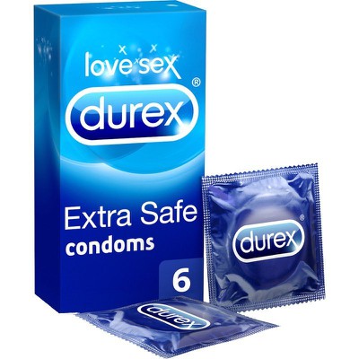 Durex Extra Safe Προφυλακτικά 6 Τεμάχια