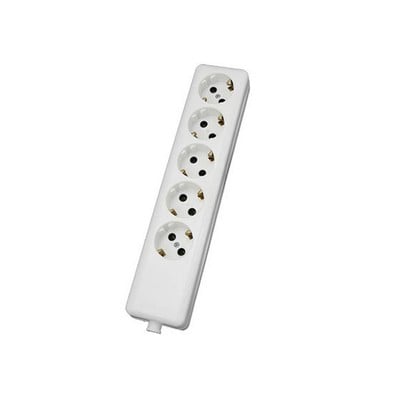 Extension Lead Schuko "5-Sockets" Without Cable