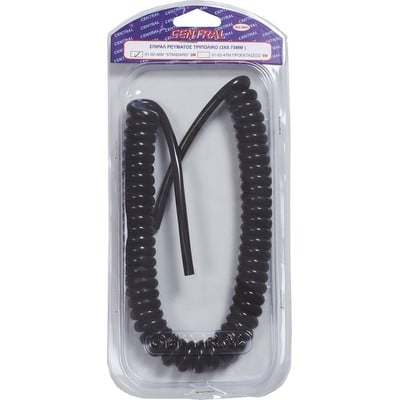 Spiral Power Cord 3 Χ 0,75 Black 3M