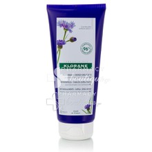 Klorane Baume Apres Shampoo Centauree - Μαλακτική κρέμα για γκρίζα-λευκά-πλατινέ μαλλιά, 200ml