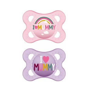 MAM I love Mummy & Daddy Πιπίλα 2-6 Μηνών με Θηλή 