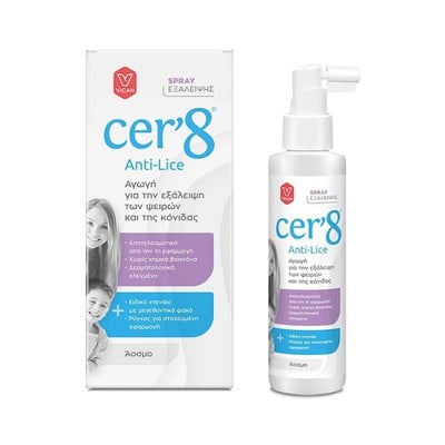 Vican Cer'8 Anti-Lice Elimination Spray Αγωγή για 