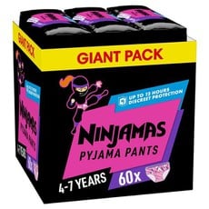 Pampers MONTHLY PACK Ninjamas Girl Pyjama Pants Πά