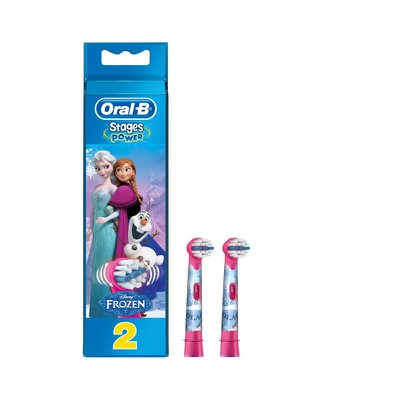 ORAL-B - STAGES POWER Ανταλλακτικές Κεφαλές Παιδικής Οδοντόβουρτσας (Frozen) - 2τεμ.