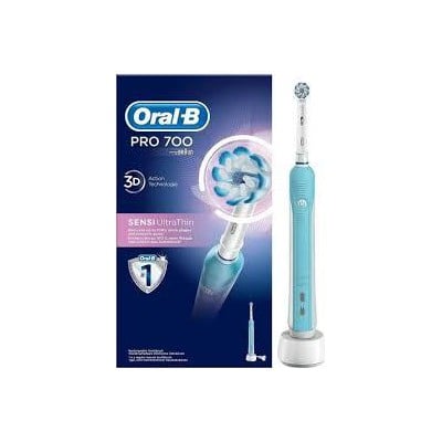 Oral-B Pro 700 Sensi UltraThin Ηλεκτρική Οδοντόβου