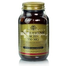 Solgar Pantothenic Acid 550mg, 50 veg. caps