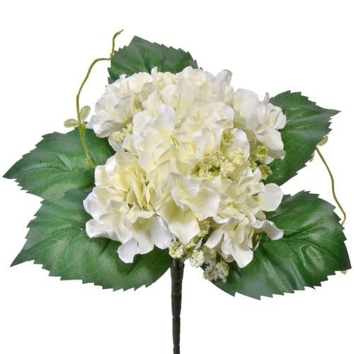 Lule Dekoruese E Bardhë 22 Cm