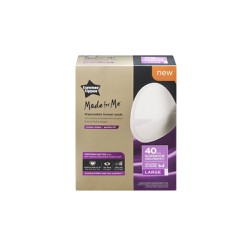 Tommee Tippee Closer To Nature Breast Pads Daily Large Επιθέματα Στήθους Μίας Χρήσης Μέγεθος Large 40 τεμάχια