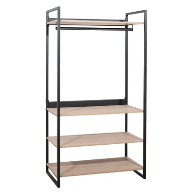 Metallic Wardrobe 100x55x190cm Kouppas No1