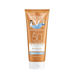 Vichy Capital Soleil Wet Skin Gel Kids SPF50+ Παιδικό Αντηλιακό Ανθεκτικό στο Νερό με Πολύ Υψηλή Προστασία, 200ml