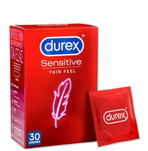 Durex Προφυλακτικά Sensitive, 30τμχ