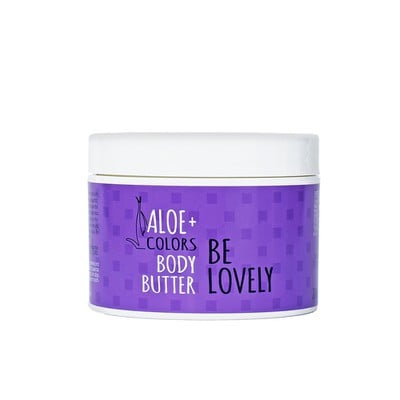 ALOE+COLORS Be Lovely Body Butter Με Άρωμα Καραμέλα & Πικραμύγδαλο 200ml