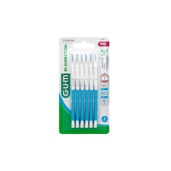 Gum Bi-Directional 2314 Micro Fine 0.9 Interdental Brushes For Effective Plaque Removal 6 pieces
