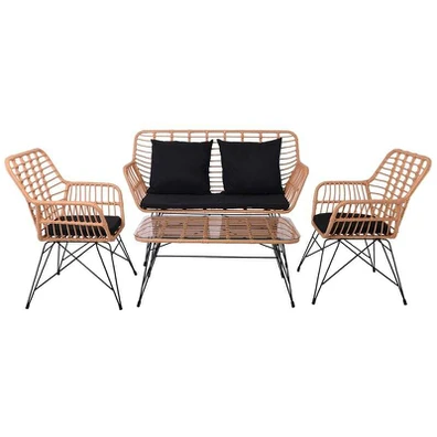 Salsa max Living set Κήπου 4 Τεμαχίων, Μέταλλο Βαφ