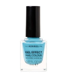 Korres Nail Colour Gel Effect with Almond Oil Ocea