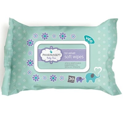 Pharmasept Baby Soft Wipes 30 τεμάχια