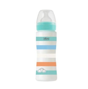 Chicco Well Being Plastic Bottle for Boys 4+ Month