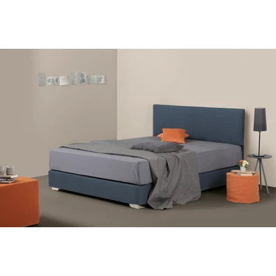 Covered Double Bed Linea Strom Ostria 160x200 cm 
