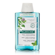Klorane Shampoo Menthe Aquatique (ΥΔΑΤΙΝΗ ΜΕΝΤΑ) - Αποτοξίνωση στα μαλλιά, 200ml