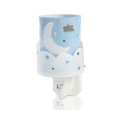 Kids Nightlight Plug-In Moon Blue