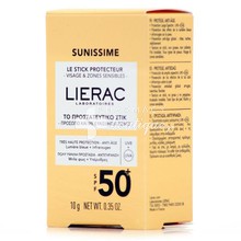 Lierac Sunissime The Protective Sun Stick SPF50+ - Προστατευτικό Στικ για Πρόσωπο & Ευαίσθητες Ζώνες, 10gr