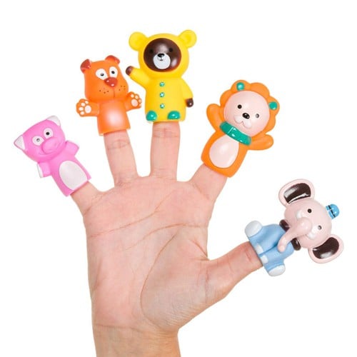 Kukulla per gishtat me kafshe te ndryshme 5 cp