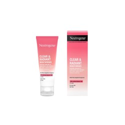 Neutrogena Clear & Radiant Moisturiser Face Cream With Pink Grapefruit Κρέμα Προσώπου Με Ροζ Γκρέιπφρουτ 50ml