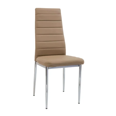 Καρέκλα Δείπνου PU Varossi Patricia Μόκα 40x39x96c
