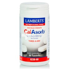 Lamberts CALASORB Calcium 800mg - Ασβέστιο, 60tabs