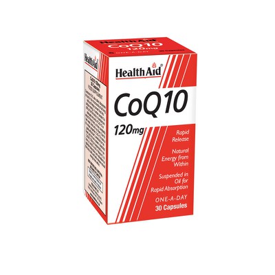 Health Aid - Conergy Co - Q10 120mg - 30 caps