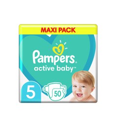 Pampers Active Baby Diapers Size 5 (11-16kg) 50 Diapers 