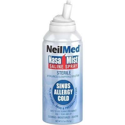 NEILMED NasaMist Isotonic Spray Ρινικό Σπρει Ισοτονικού Φυσιολογικού Ορού 75ml