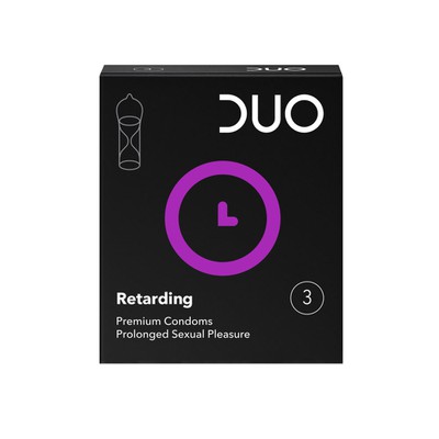 DUO - Retarding Προφυλακτικά Eπιβραδυντικά - 3τμχ