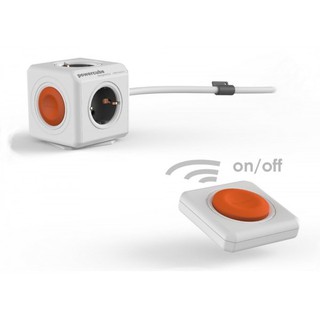 Power / Cube 4-Seater Power Plug White / Orange wi