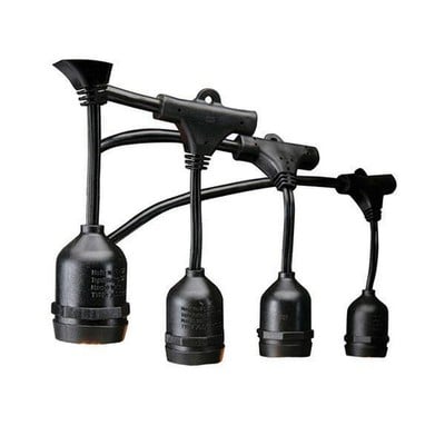 Garland 10m Outdoor Lighting With 20 Lampholder E2