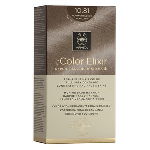 APIVITA Βαφή μαλλιών color elixir N10.81 κατάξανθο
