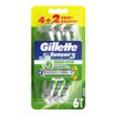 Gillette Σετ Sensor 3 Sensitive - Ξυραφάκια μίας Xρήσης, 6τμχ. (4 + 2 ΔΩΡΟ)