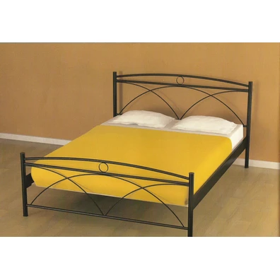 Κρεβάτι Μονό Μεταλλικό MetalFurniture Νάξος 90 x 2