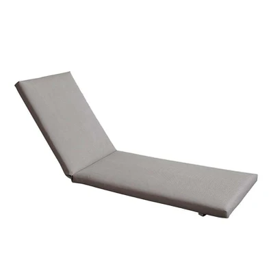 Sunlounger Μαξιλάρι Ξαπλώστρας Textilene Γκρι με Φ