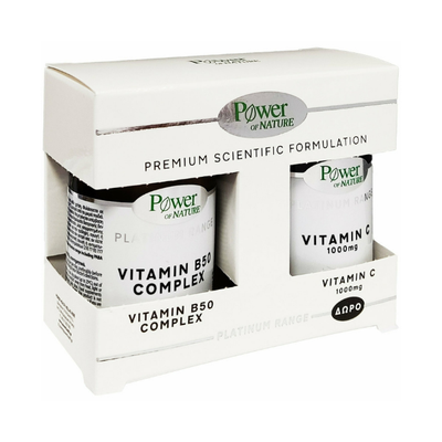 Power of Nature Platinum Range Vitamin B50 Complex