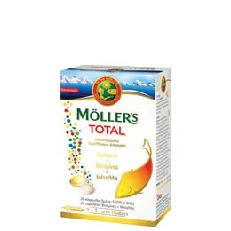 Mollers Total Ολοκληρωμένο Συμπλήρωμα Διατροφής 28caps+28Tabs