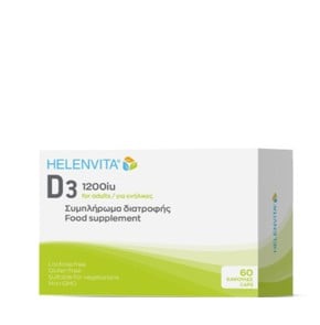 Helenvita Vitamin D3 1200iu-Συμπλήρωμα Διατροφής μ