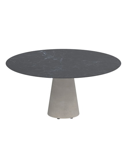 CONIX ROUND TABLE WITH CERAMIC TOP D160cm