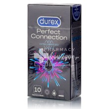 Durex Perfect Connection - Περιέχουν το περισσότερο λιπαντικό σιλικόνης, 10τμχ.